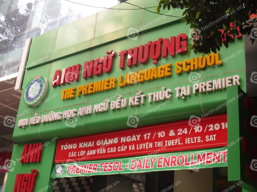 Anh ngữ Thượng Đỉnh - The Premier Language School - CS Cao Thắng