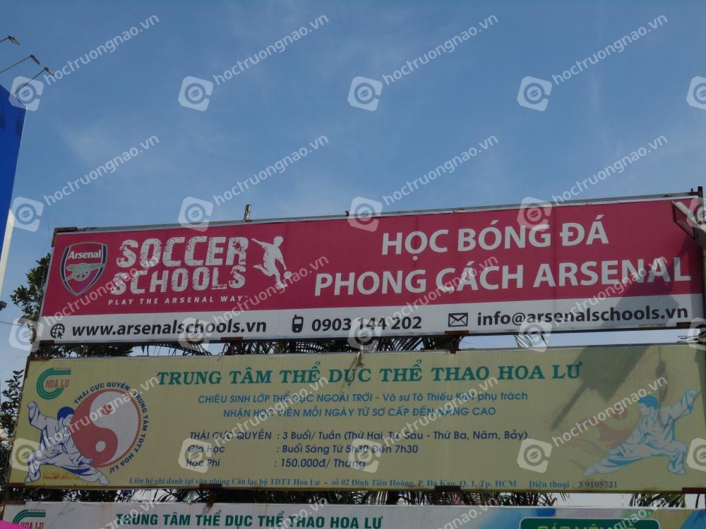 Trung tâm Bóng đá Arsenal Việt Nam - Arsenal Soccer Schools Vietnam - Sân Hoa Lư